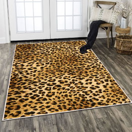 Conceptum Els2086 Alfombra de Terciopelo Multicolor 80 x 120 cm
